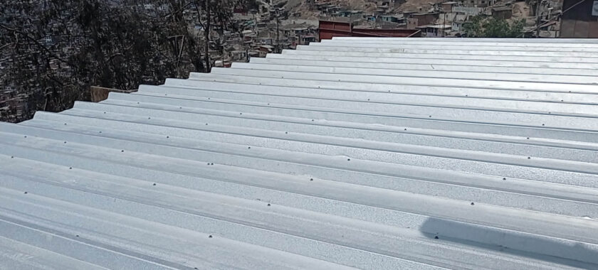 drywall aluzinc techo