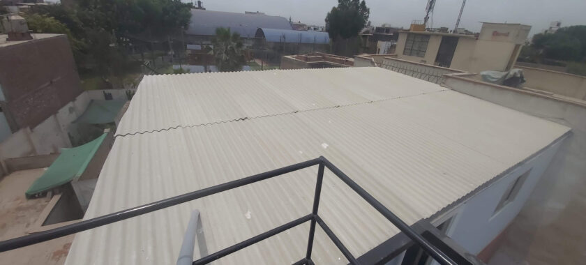 Drywall Techo Con Calamina En Surco